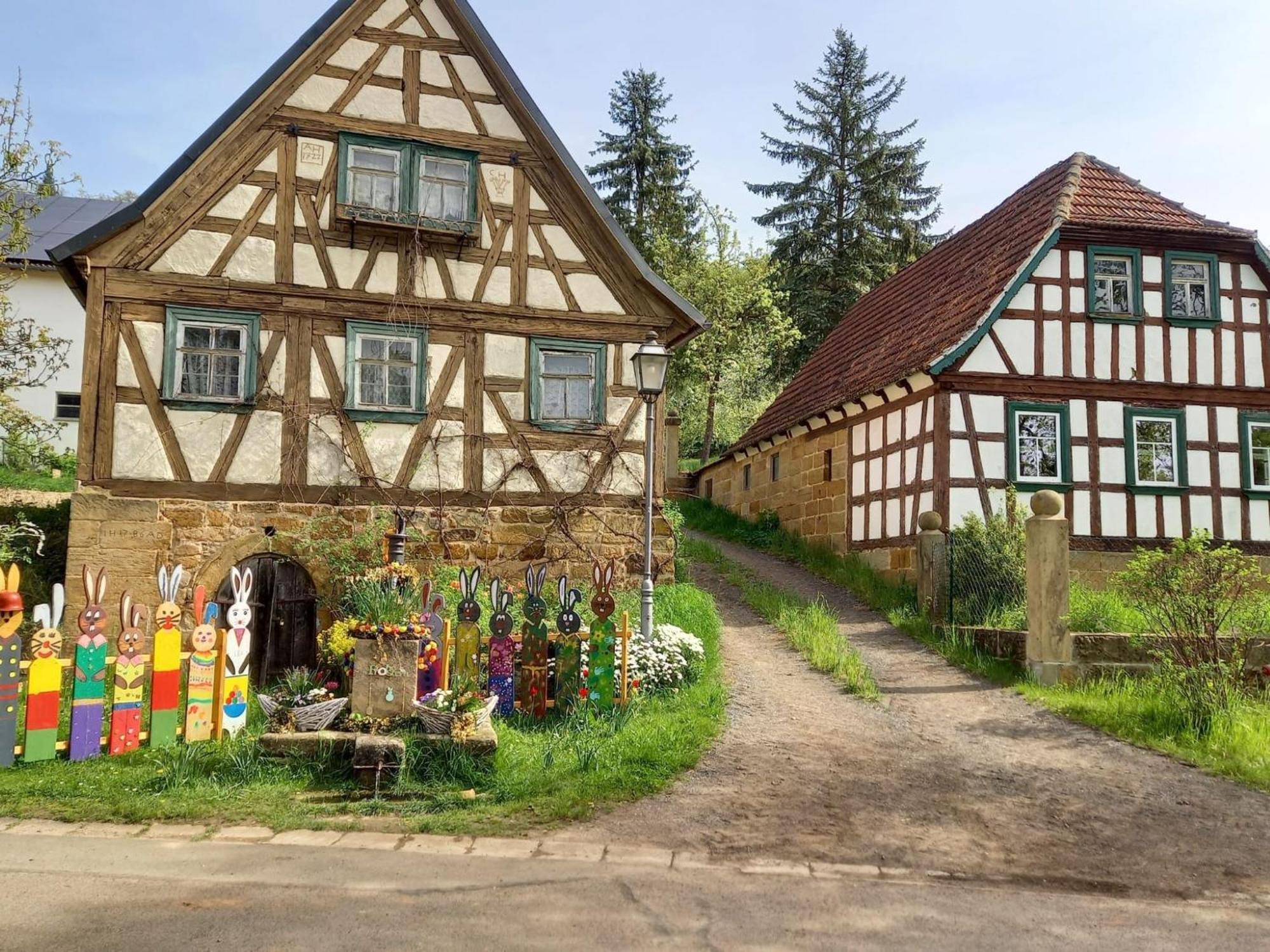 Ferienwohnung Pfadenhauer Pfarrweisach Exterior photo
